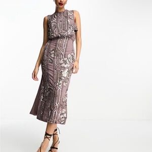 bridesmaid two tone dresses Grey Mismatched Piece Long Bridesmaid Dress ARD1176 Grey Mismatched Bridesmaid Dresses Two Piece Long Bridesmaid Dress ARD1176 Color:SAX Short Sleeve Hemline/Train westernbach Bridal Fashion Sketch, Individual